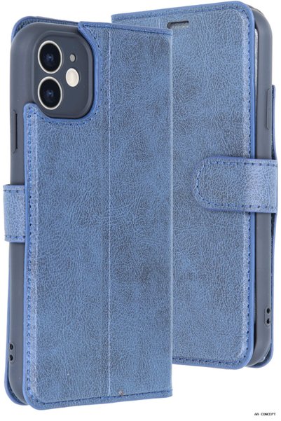 New Face حافظة CONCEPTA لهاتف iPhone 11 Tr S Plus (33100) - أزرق داكن