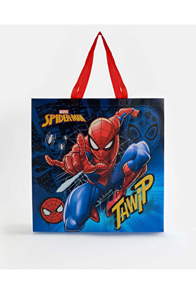 REDTAG Red And Blue Spider-Man Gift Bag Size 02