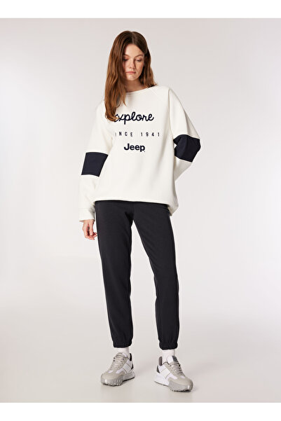 JEEP Women's Black Sweatpants J4WL-EA7018