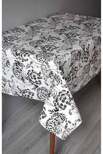DDHOME Fiber-Lined Wipeable Oilcloth Tablecloth Dalmrll