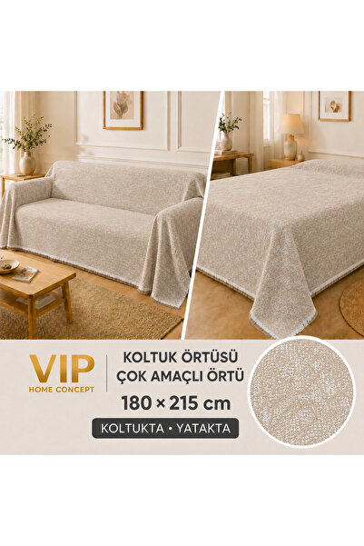 Vip Home Concept Market Ürünleri Покривало за легло 180 x 215 см, тафтирано, ...