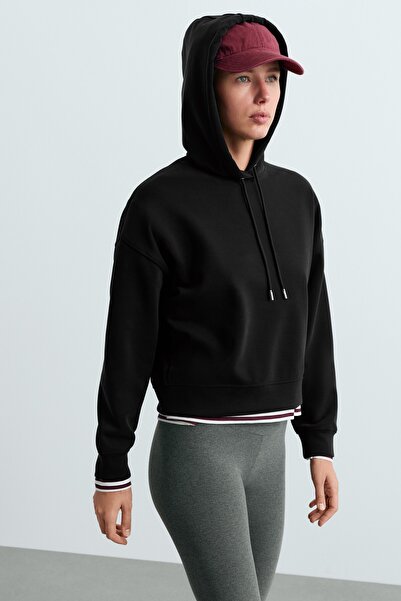 Oysho Brushed modal içeren boxy sweatshirt