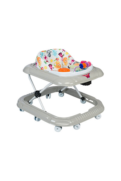 Tommybaby Lüks Oyuncaklı Müzikli Ve Işıklı Yürüteç 3 Kademeli Bebek Yürüteçi