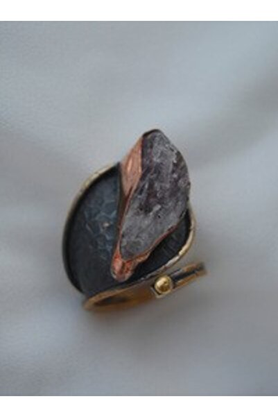 Stoneage Special Design Ring with Amethyst Stone -
