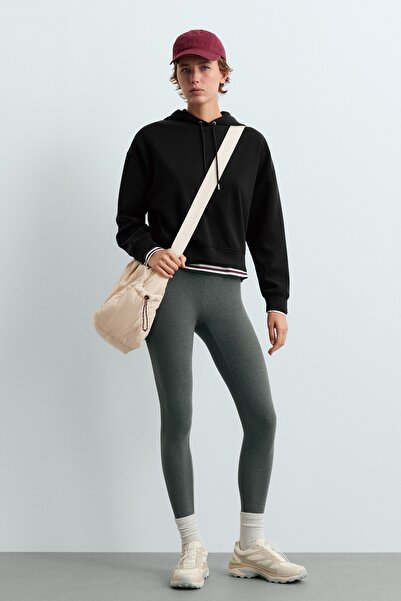 Oysho Boxy sweatshirt with brushed modal
