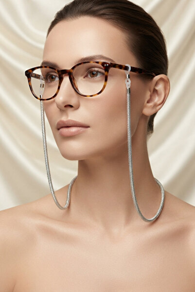 PETEK AKSESUAR Striped Rope Glasses Chain