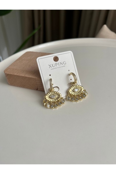 XUPING JEWELRY Göz detay sallantı model küpe