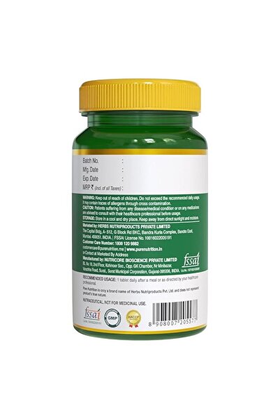 Pure Nutrition Zinc ZMA – 60 Veg Tablets | 800mg Zinc, Magnesium Aspartate & Vitamin B6 | Supports Muscle Recovery, Bone Strength & Deep Sleep | Boosts Energy, Testosterone & Immunity | Ideal for Athl