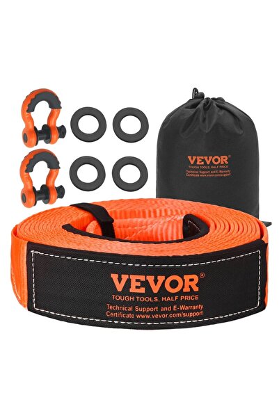 VEVOR Curea de remorcare pentru off-road, lungime 9.1 m, Rezistenta la rupere...