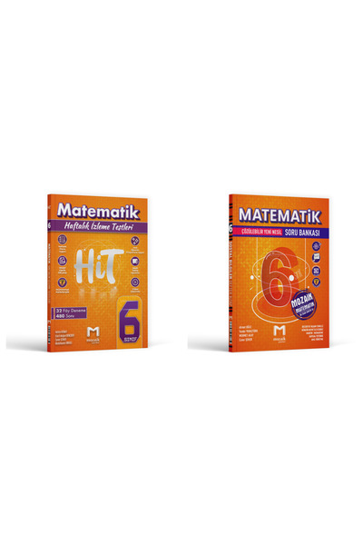 Mozaik Yayınları Mozaik 6. Sınıf HİT 32 li Matematik Denemesi ve Matematik So...