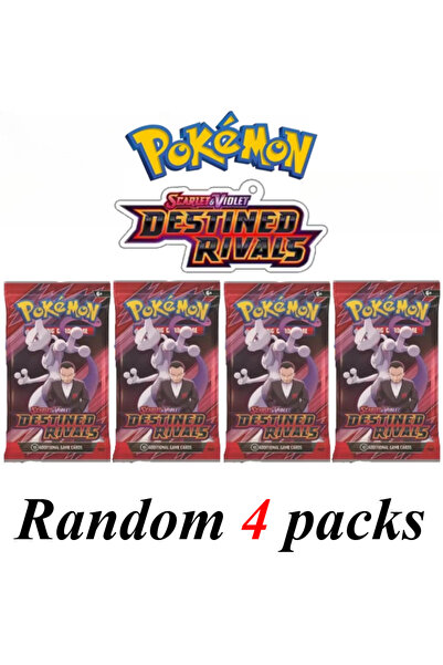 Choice DESTINED-4 bag Pokémon Cards 9+1 Per Pack TCG Mega Evolution Phantasma...