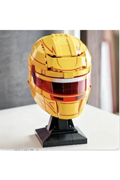 Choice NO BOX-1 2026 HOT MOC Racing Driver Helmet Building Block Set, Suitabl...