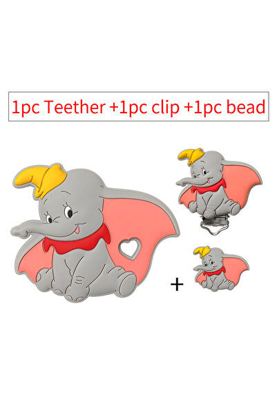Choice 3pcs 21 3pcs/set Silicone Cartoon Teether Nipple Clip Beads DIY Pacifi...