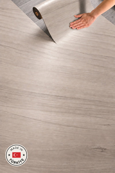 UKAB DEKOR 35x280 Cm Lvt Yüzeyli Kendinden Yapışkanlı Pratik Zemin Duvar Kapl...