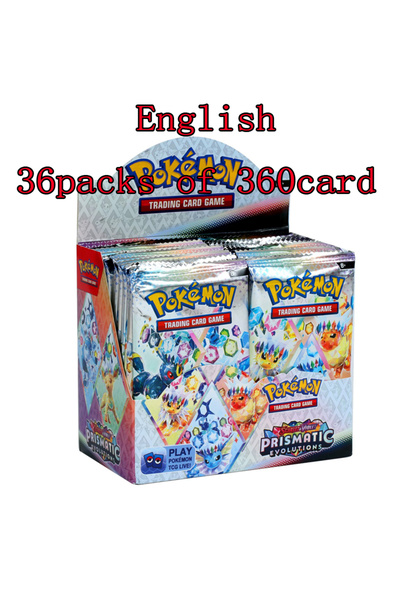 Choice 1 box 36 packs-X Hot 360Pcs English Pokémon TCG: Sword Shield Evolving...