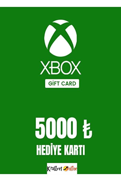 KraliyetOnline 5000 TL Xbox Hediye Kartı TR