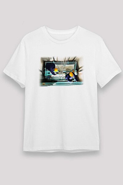 Darkhane Elevator White Unisex T-Shirt T-Shirt