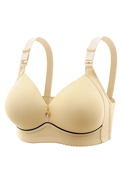Choice 44-100 ASkin Mom Brassiere Without Steel Ring Breathable Gathered Ladi...