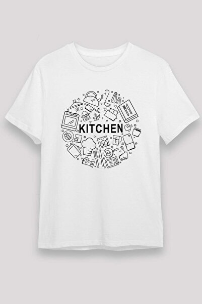 Darkhane Chef White Unisex T-Shirt T-Shirt