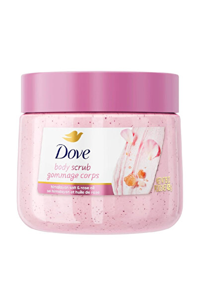 Dove Himalayan Salt & Rose Oil Body Scrub 425G