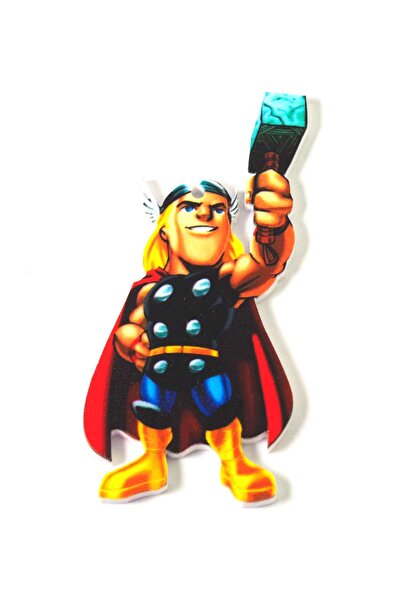 NO BRAND Thor φιγούρα πολύχρωμο plexiglass κρεμαστό 70x36mm