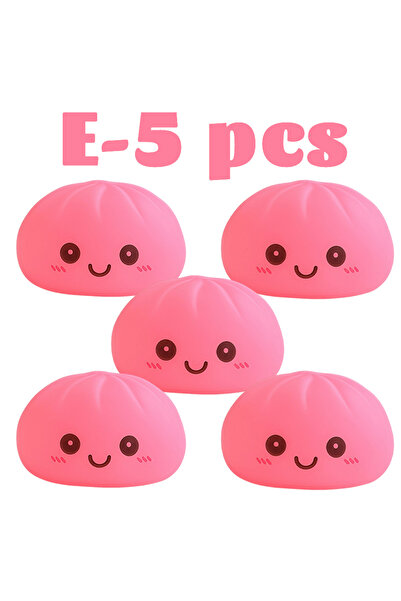 BANDAI E-5pcs 2027 New Dumpling Night Lights Glowing Dumplings Desktop Orname...