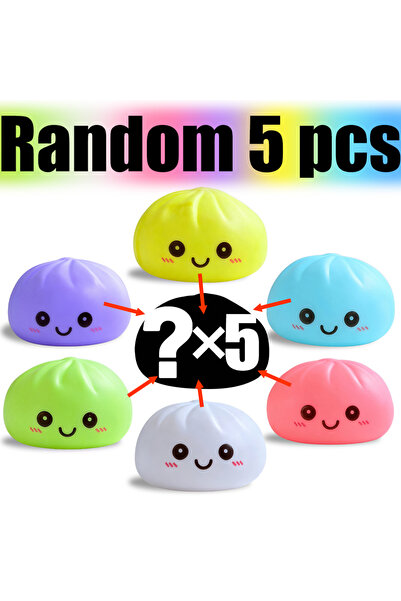 BANDAI random 5pcs 2027 New Dumpling Night Lights Glowing Dumplings Desktop O...