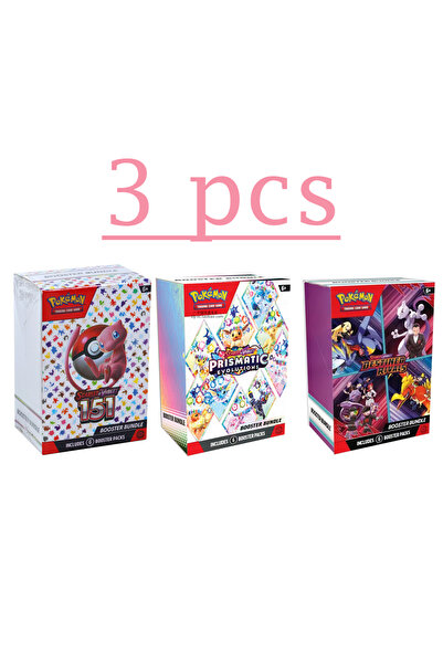 Choice 60p xinkuan 3pcs IN STOCK!! Pokemonessed Card 151 V10 Booster bundle D...