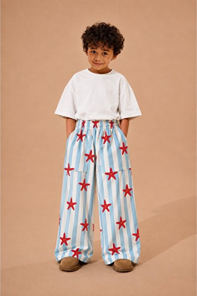Le Touche Sea Star Unisex Kids 100% Cotton Pants 4 Seasons