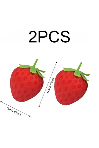 Choice 2pcs small Giant Strawberry Squishy Toy Extra Large Size Strawberry Fi...