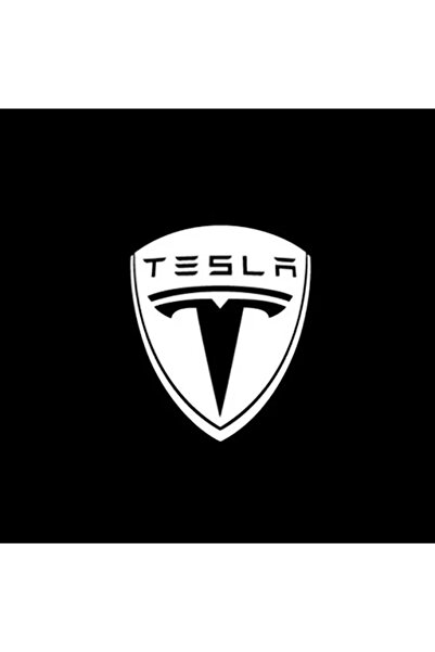 TESLA Tesla05 2/4pcs Car Door LED Logo Projector Lights HD Welcome Light 3D L...
