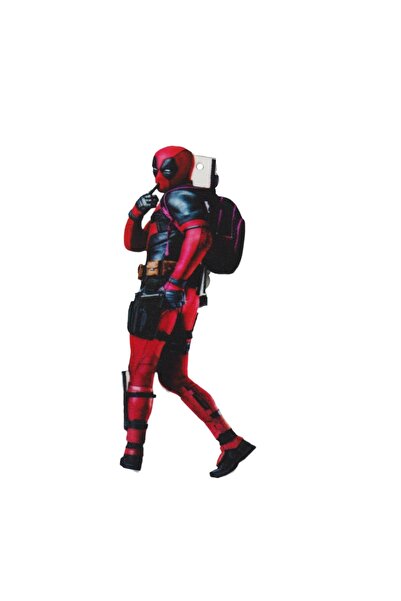 NO BRAND Deadpool φιγούρα πολύχρωμο plexiglass κρεμαστό 69x34mm