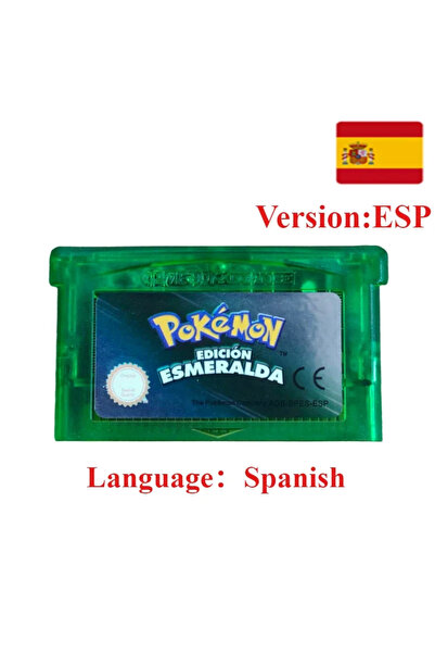 BANDAI ESMERALDA-ESP Pokemon Series Emerald FireRed Leafgreen Ruby Sapphire 5...