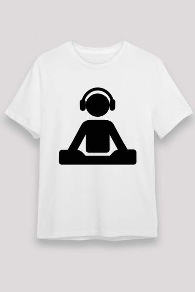 Darkhane Dj White Unisex T-Shirt T-Shirt