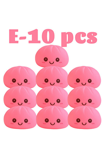 BANDAI E-10pcs 2027 New Dumpling Night Lights Glowing Dumplings Desktop Ornam...