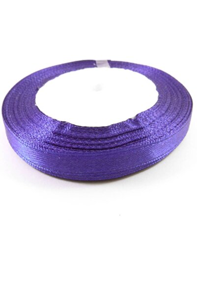 NO BRAND Κορδέλα σατέν 6mm/καρούλι 22.50μέτρα - Μπλέ Navy