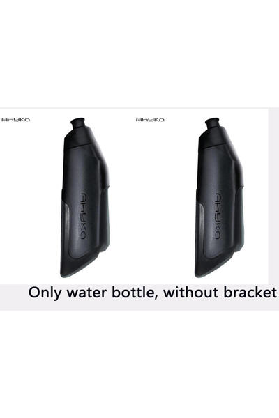 Choice 2No bracket BLACK AhyKa Aerodynamic Bike Water Bottle 600ml Lightweigh...