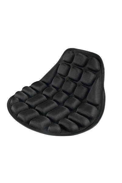 Choice Black Motorcycle 3D Seat Cushion Black Foam Soft Comfortable Breathabl...