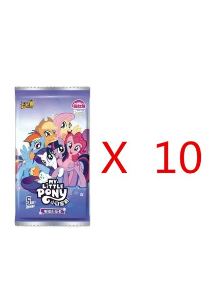 Choice 10Bag(50Pcs Cards) KAYOU Original My Little Pony Cards Rainbow Bag 40t...
