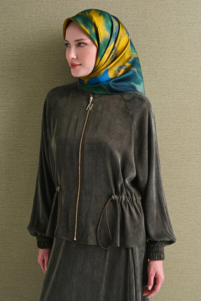 Armine Batik Patterned Sura Silk Scarf 9606Ds
