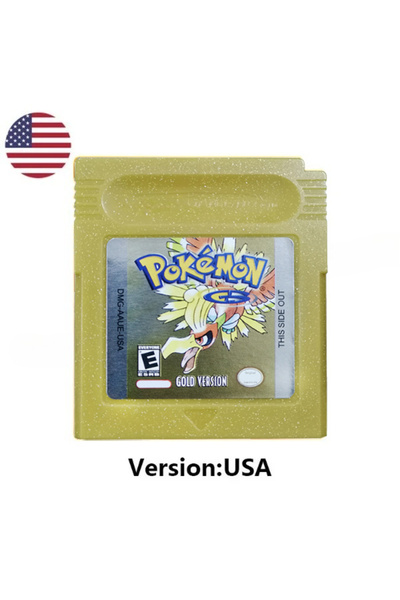 Choice Pokemon Gold USA Wholesale*^*22 Styles Pokémon 16-Bit GBC Game Cartrid...