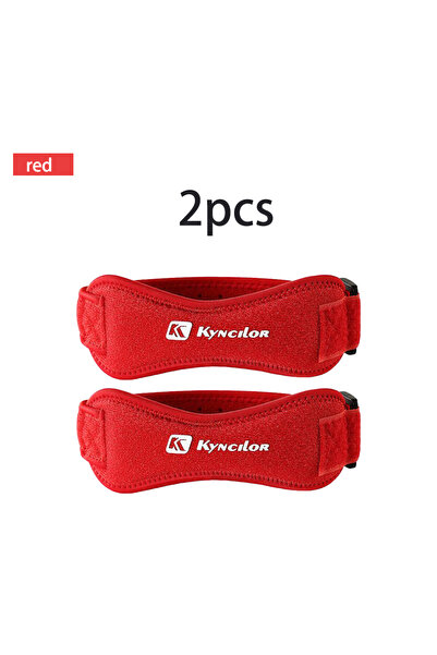 Choice AB013-RD2 2PC Patella Kneecap Band Adjustable Silica Gel Knee Tendon S...