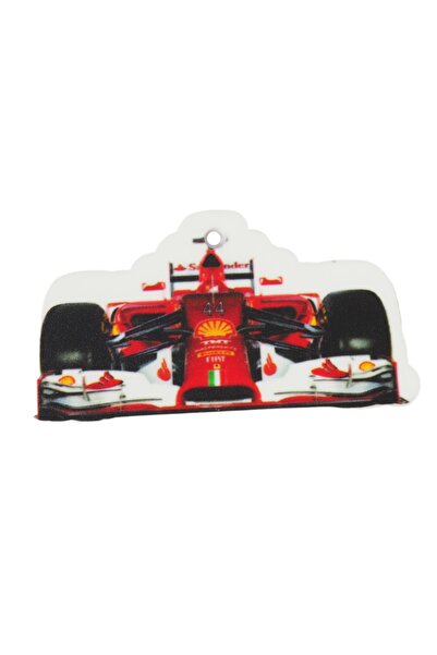 NO BRAND Ferrari f1 σε παραλληλόγραμμο πολύχρωμο plexiglass κρεμαστό 55x29mm