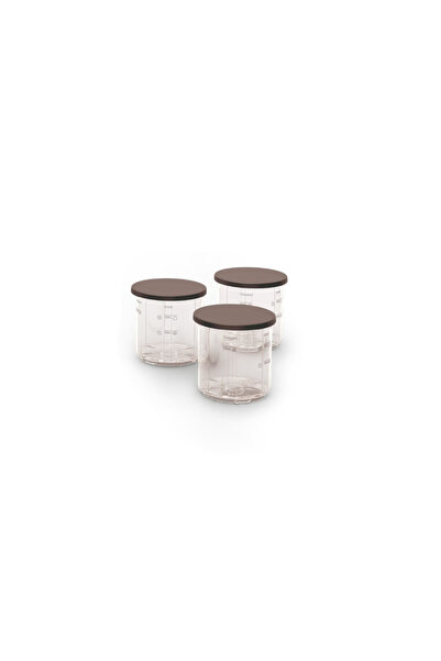 TEFAL Set of 3 bowls of 480 ml with lids for Dolci ice cream maker