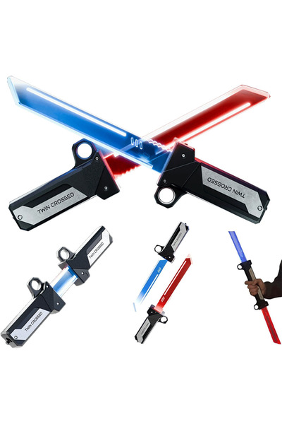 Choice lightsaber Lightsaber Toy, Double Sword Insertion, Swing and Stretch, ...