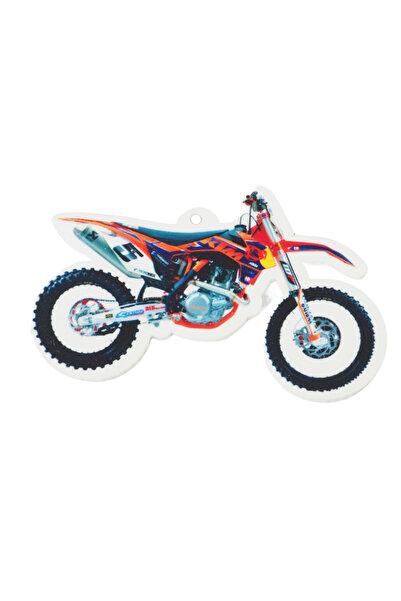 NO BRAND Ktm 250 Exc F Motocross πολύχρωμο plexiglass κρεμαστό 47x74mm