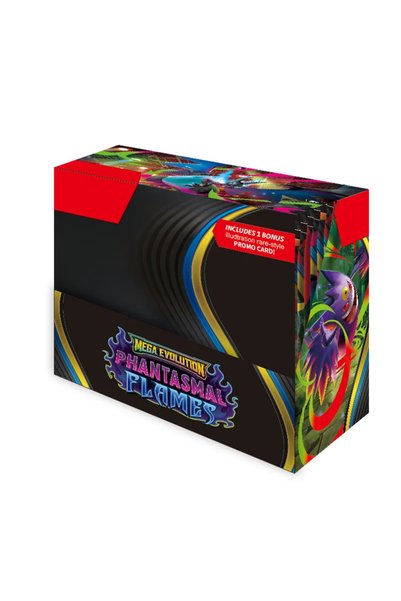 BANDAI 1 box HOT! 360Pcs Poke Card Prismatic Evolutions PHANTASMAL FLAMES Sca...