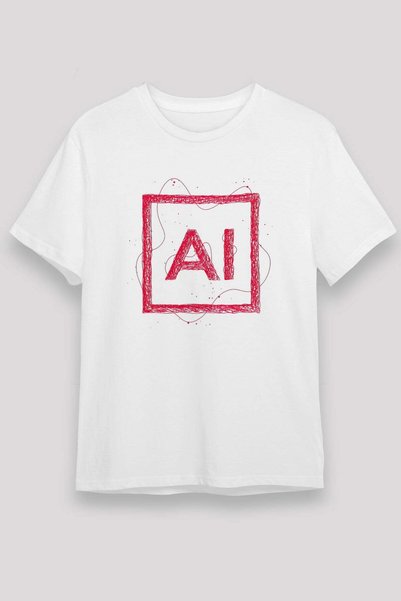 Darkhane Graphic Designer White Unisex T-Shirt T-Shirt