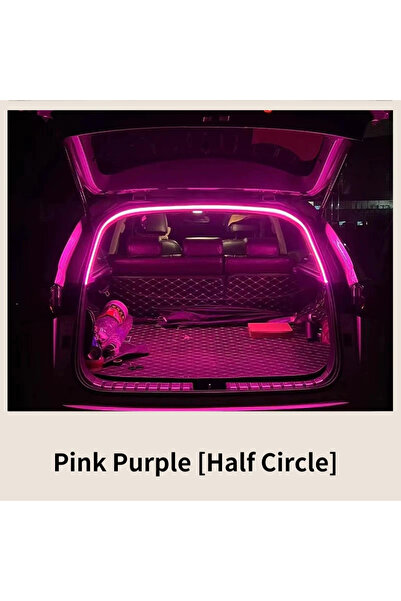 Choice Red 2M Pink purple Car high brightness trunk lighting ambient light in...