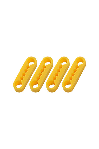 Choice 4 Yellow Silicone Car Door Lock Cover Pad Universal Anti Vibration Sho...